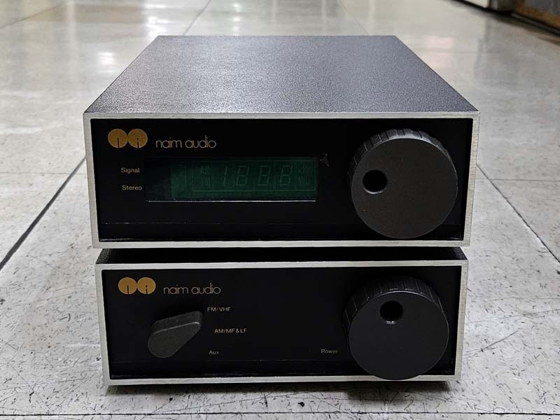 네임 (Naim) [튜너]네임 NAT01 + NAPST (튜너+전원부, 크롬버젼, 네임명품튜너, 전용케이블, 220volt)