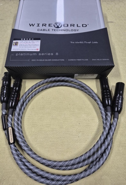 Wireworld(와이어월드) Platinum eclipse(플레티넘 이클립스) 8 xlr 1m