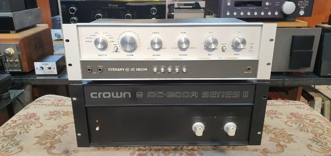 CROWN(크라운) DC300A S2 + IC150A 