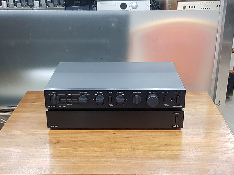 Audiolab (오디오랩)  Audiolab (오디오랩) 8000C 프리앰프, 8000P 파워앰프