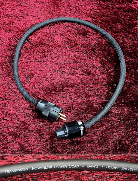 Transparent  Transparent POWER-LINK 10awg 대용량 파워선 1.0m