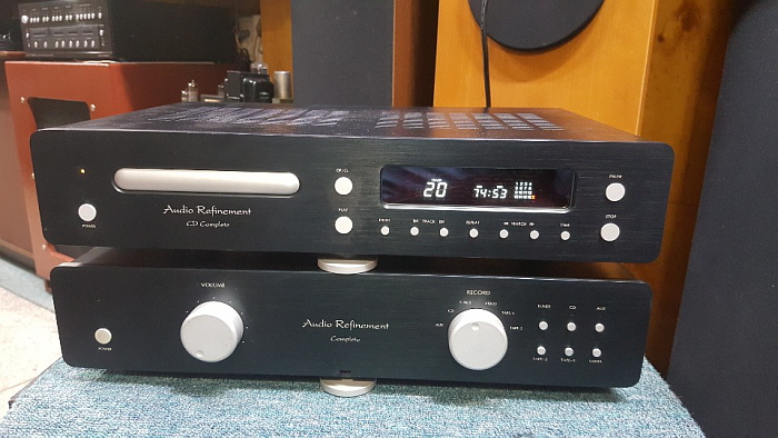 audio refinement (오디오 리파인먼트) complete (콤플리트) + cd coemplet (cd콤플리트)