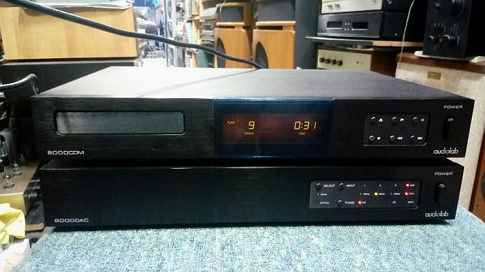 audiolab (오디오랩) 8000CDM + 8000DAC