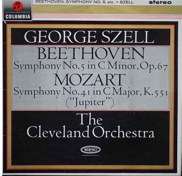 Air Music Server GEORGE SZELL . ( 베토벤 NO,5 모짜르트 NO,41 ) .