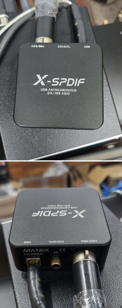 Matrix 매트릭스 X-SPDIF 24bit/192 USB DDC 
