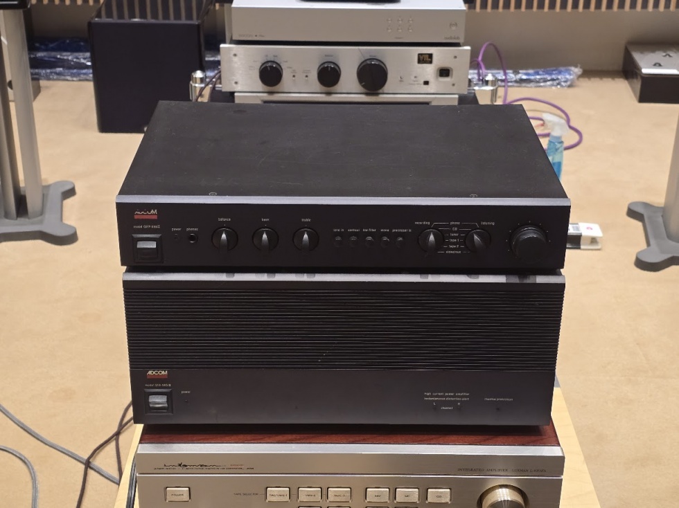Adcom(애드컴) GFP 555 II+GFA 555 II